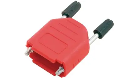 Produktfoto 1 von Encitech Connectors 6353 D-Sub-Gehäuse Gerade, 9-polig, Schwarz, aus Kunststoff