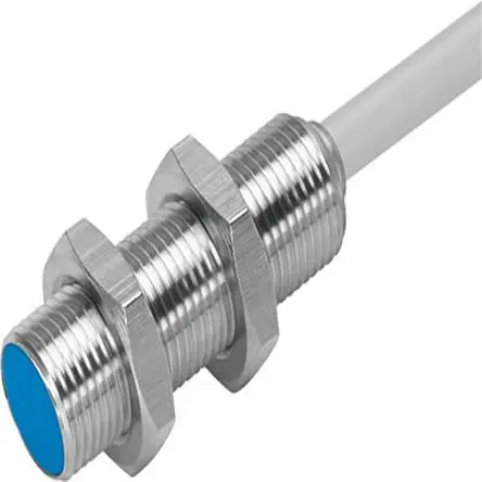 Produktfoto 1 von Festo SIEN M12 Induktiver Näherungssensor, Gewinderohr / 200mA, IP65, IP67 30 V dc