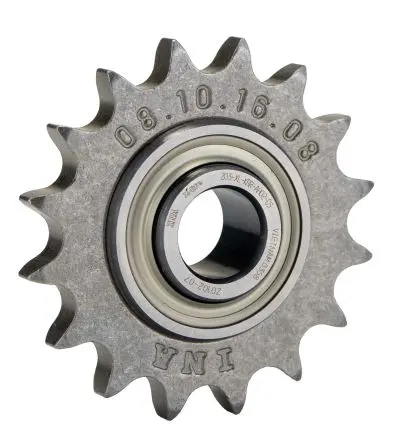 Produktfoto 1 von INA 16-Zahn Parallel Kettenrad, Stahl, Teilungs-Ø 0.5 in, 18.3 mm