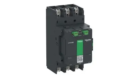 Produktfoto 1 von Schneider Electric TeSys G Schütz 130V ac/dc, 48 V ac/dc-Spule, 3-polig, 1000V ac / 385 A 130V ac/dc 200 kW 3 Schließer