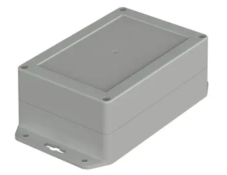 Produktfoto 1 von Bopla Euromas X; Gehäuse; Polycarbonat; Hellgrau Geflanscht; IK07 IP68, IP66 Breite 100 mm Höhe 60 mm Länge 150 mm