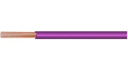 Produktfoto 1 von Kabeltronik LIYV Schaltdraht, 18 AWG 100 m Violett Ø 2 mm 24 Litzen Polyvinylchlorid