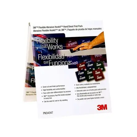 Produktfoto 1 von 3M Schleifpad, Aluminiumbeschichtet, Fein Grad, 171 mm 140mm