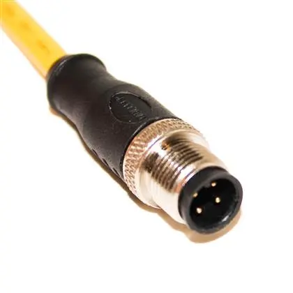 Produktfoto 1 von Mueller Electric C4-A05, 4-polig Sensor-Betätigungselementkabel, M12, Gerade Stecker / Nicht abgeschlossen, Länge 10 m