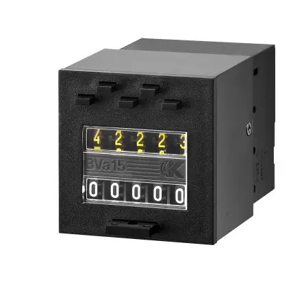 Produktfoto 1 von Kübler 2100 Zähler Zähler Mechanisch Manuell 5-stellig 24V dc, max. 25 Hz