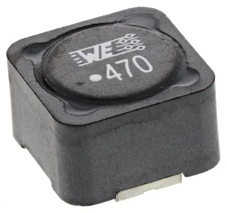 Produktfoto 1 von Wurth Elektronik WE-PD Drosselspule mit Abschirmung, 47 μH 2.7 A AEC-Q200 mit Ferrit-Kern, 1280 Gehäuse ±20 %