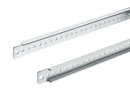 Produktfoto 1 von Rittal TS Stützleiste B. 340mm L. 340 mm Stahlblech für Serie AX, CM, SE, TP, TS, VX