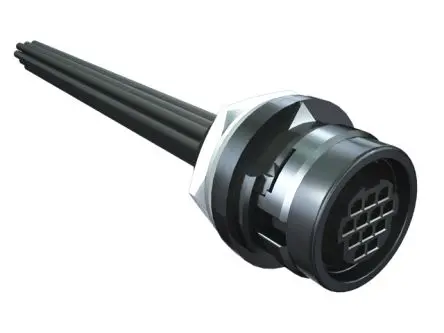 Produktfoto 1 von Samtec MCR, 12-polig Sensor-Betätigungselementkabel, Gerade Buchse / Nicht abgeschlossen, Länge 150 mm
