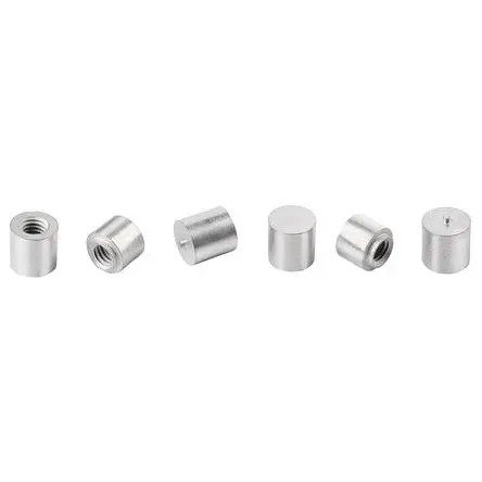 Produktfoto 1 von Wurth Elektronik Messing Leiterplatten Abstandshalter, Ø 2 mm x 7 mm, Gewinde M3 x 6 mm