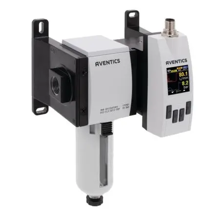 Produktfoto 1 von EMERSON – AVENTICS AF2 Luft Durchflusssensor 8l/min → 2445l/min Typ Luftstromüberwachung