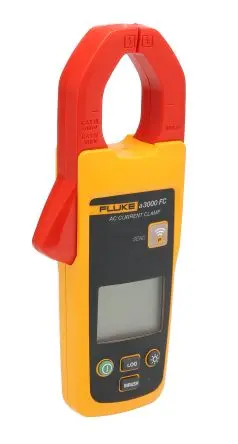 Produktfoto 1 von Fluke A3000 FC Stromzange AC Strommesszange 400 A CAT III 600 V ac, 600 V dc / 400 mA, 50 mΩ, DKD/DAkkS-kalibriert