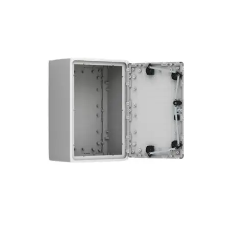 Produktfoto 1 von nVent HOFFMAN UDP GF Polyester Wandanschlusskasten Hellgrau IP54, IP65, HxBxT 1000 mm, 750 mm x 320 mm