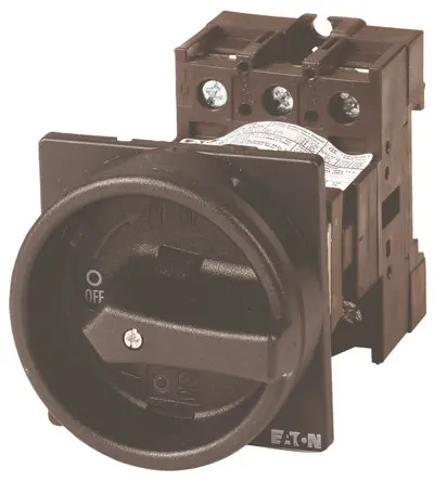 Produktfoto 1 von Eaton 5548 Trennschalter 4-polig Rückwand Schwarz IP65