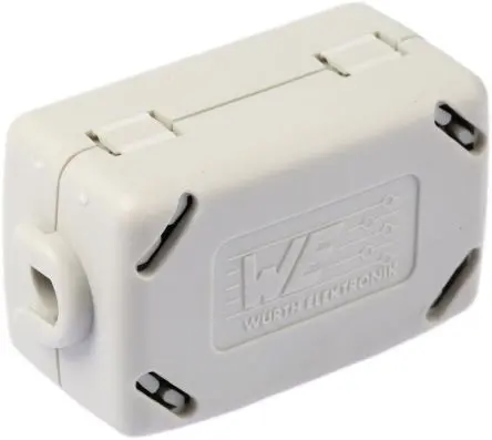 Produktfoto 1 von Würth Elektronik STAR-TEC Ferrithülse, Typ STAR-TEC, für Kabel-Ø 6.6 mm, 4W620, 100 @ 100MHz Zum Öffnen 23.7 mm 18.2 mm