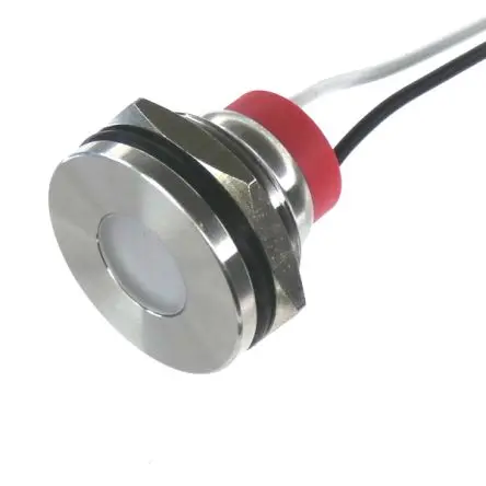 Produktfoto 1 von CML PL19SL Edelstahl-Panel-Leuchte Weiß Panel-LED, Draht 240V 19 mm, IP67