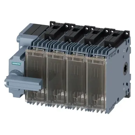 Produktfoto 1 von Siemens SENTRON Sicherungsschalter-Trennschalter / 4-polig 32A Umschlossen, NH00-NH000 Sicherungsgröße