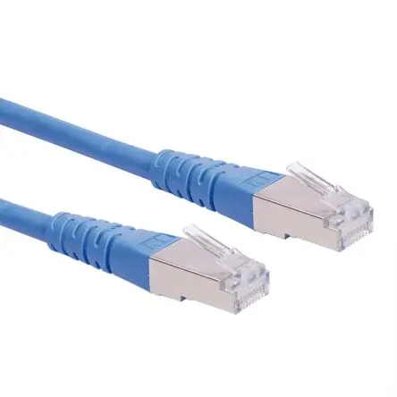 Produktfoto 1 von Roline 21.15 Kat. 6 Ethernet-Kabel, 500 mm, Blau S/FTP Geschirmt, Polyvinylchlorid