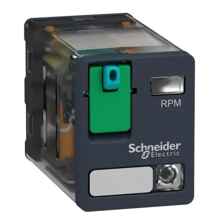 Produktfoto 1 von Schneider Electric Harmony Relay RP Leistungsrelais 24V dc Spule 2-poliger Umschalter