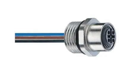 Produktfoto 1 von Lumberg RKFM, 4-polig Sensor-Betätigungselementkabel, Gerade Buchse, Länge 500 mm