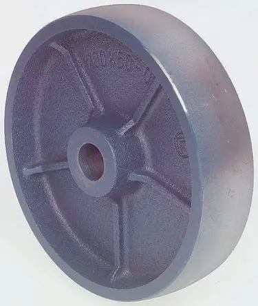 Produktfoto 1 von LAG Rollwagenrolle Blau, Mat. Gusseisen, 1500 kg Ø 200 mm, B. 50 mm