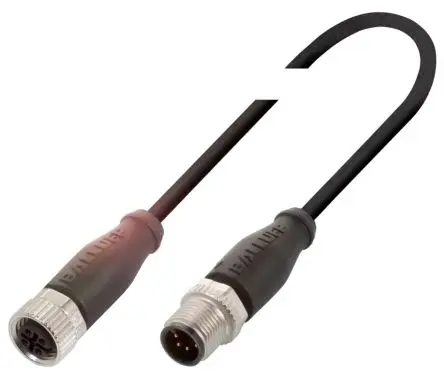 Produktfoto 1 von BALLUFF BCC039P, 5-polig Sensor-Betätigungselementkabel, M12 Buchse 4 / M12 Stecker, Länge 5 m