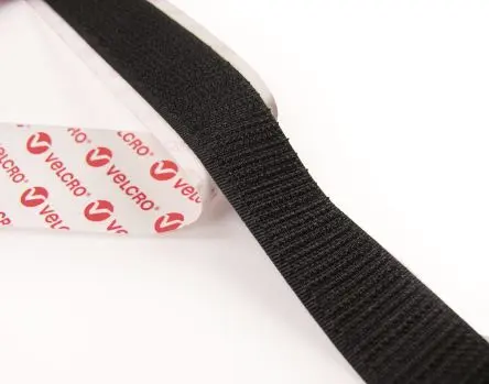 Produktfoto 1 von Velcro Klettband, 20mm x 5 m, Schwarz
