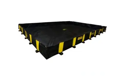 Produktfoto 1 von Justrite Auffang-Equipment aus Polyvinylchlorid-beschichtetes Gewebe Überlaufkontrolle, Flexibles Eindämmen von Leckagen