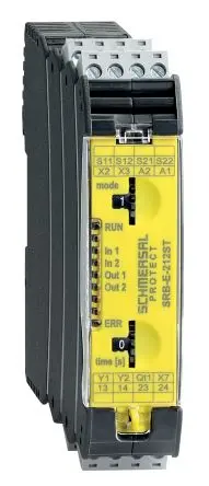 Produktfoto 1 von Schmersal SRB-E Sicherheitsrelais 24V dc, 2 Sicherheitskontakte, Automatisch EN 60947-5-1, EN ISO 13849-1, IEC/EN