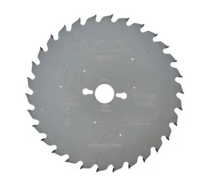 Produktfoto 1 von DeWALT 30 Hartmetall Holz Kreissägeblatt, Ø 250 mm 1