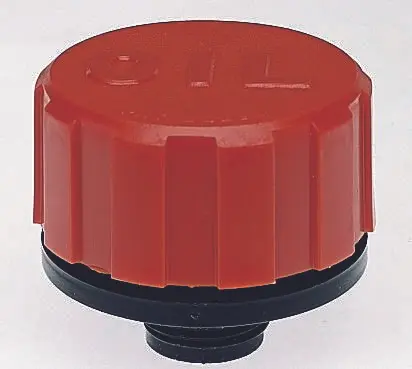 Produktfoto 1 von Elesa G Polyamid Hydraulik-Einfüllstutzen mit Entlüftung Orange, Ø 31 mm