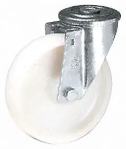 Produktfoto 1 von LAG Drehbar Rolle, Rad ø 100 mm, 120 kg, Ges H. 128 mm, Rad B. 30 mm