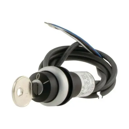 Produktfoto 1 von Eaton Eaton Moeller Schlüsselschalterkopf 22.5 mm 2 Positionen Drucktaster Rastend IP66, IP65