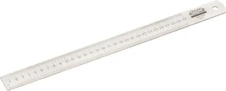 Produktfoto 1 von SAM Stahl Lineal Metrisch 500 mm x 300mm