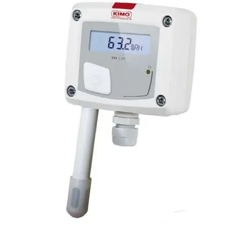 Produktfoto 1 von KIMO TH110 Hygrometer 80 °C, Typ Thermo-Hygrometer ±1.8 %, absolut 100 °C / 95 %RH, ±0.3, ±0.3 %