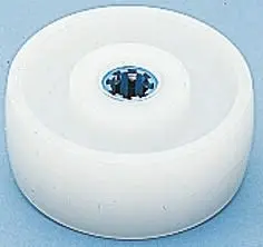 Produktfoto 1 von LAG Rollwagenrolle Weiß, Mat. Polyamid, 300 kg Ø 125 mm, B. 40 mm