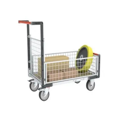 Produktfoto 1 von FIMM Gestellwagen, Stahl Rahmen, max. 500 kg 965 mm, 980 mm 600 mm