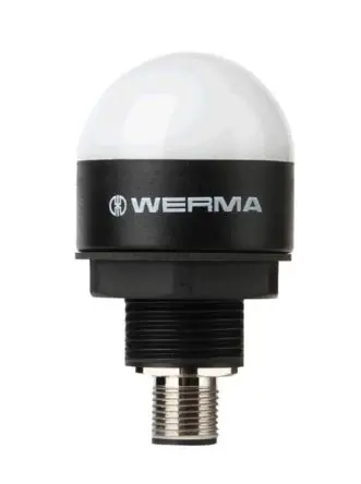 Produktfoto 1 von Werma MC35 LED Signalleuchte Rot, Grün, Gelb 24V dc Eingebaut, Ø 35 mm x 64 mm