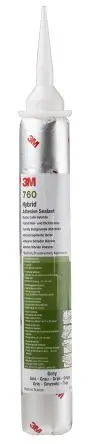 Produktfoto 1 von 3M 760 UV Dichtmittel Schwarz Paste, Patrone 600 ml, 100 °C, -40 °C