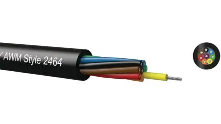 Produktfoto 1 von Kabeltronik UL LIYY Mehrkern-Industriekabel, 8-paarig 0.14 mm² 100 m Ø 4.6 mm Polyvinylchlorid isoliert Schwarz