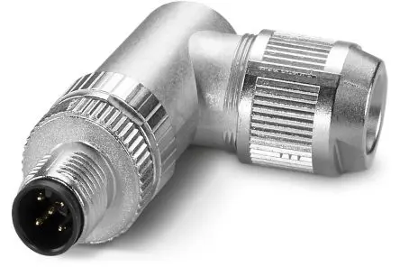 Produktfoto 1 von Phoenix Contact SACC 13 M12 Rundsteckverbinder Buchse 5-polig Stecker 4A Kabel IP65, IP67