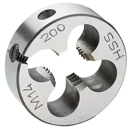 Facom Gewindeschneider M10 Außen-Ø 38.1 mm Außen-ø  13 mm HSS, Chrom Vanadium Stahl
