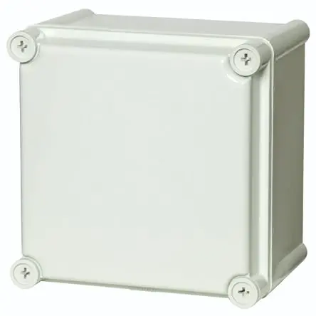 Produktfoto 1 von Fibox PC; Universalgehäuse; Polycarbonat; Grau; IK08 IP65 Breite 190 mm Höhe 190 mm Länge 180 mm