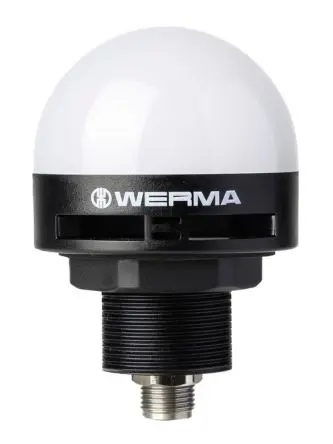 Produktfoto 1 von Werma MC55 LED Signalleuchte Mehrfarbig 30V Eingebaut, Ø 55 mm x 71 mm