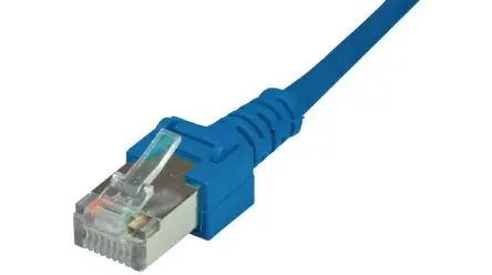 Produktfoto 1 von Dätwyler Cables Cat.5 Patchkabel, 1 m, Blau S/UTP, A RJ45, B RJ45, Polyvinylchlorid