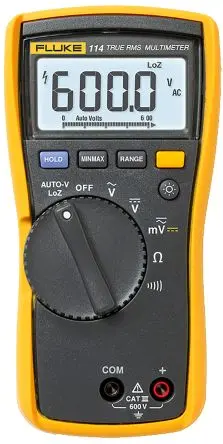 Produktfoto 1 von Fluke 114 Digital Digital Multimeter Echteffektivwert, CAT III, 40 mΩ