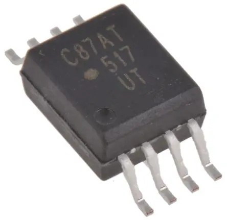 Produktfoto 1 von Broadcom Isolationsverstärker 5.5V 3 V 1-Kanal, 8-Pin SOIC
