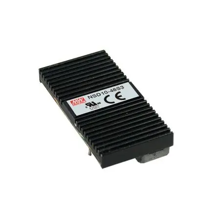 Produktfoto 1 von MEAN WELL NSD10-S DC/DC Konverter, 5V dc OUT 2 A Oberfläche 36V dc -25 °C 70 °C