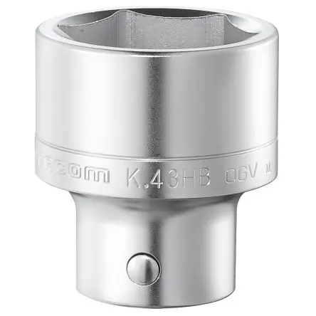 Facom 3/4 in 6-Kant Buchse SW 35 mm Sechskant x 24mm