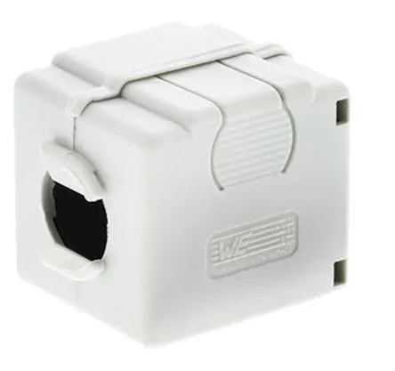 Würth Elektronik Starfix Ferrithülse, Typ Ferrit rastend, für Kabel-Ø 12.5 mm, 8W5000, 110 Ω @ 100MHz Zum Öffnen 31 mm