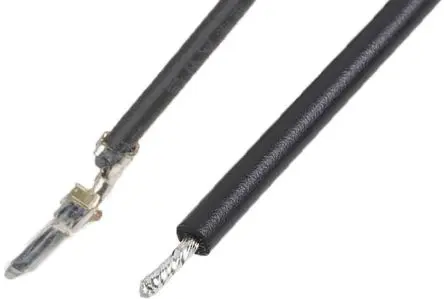 Molex PicoBlade 79758 Crimpdraht Nicht abgeschlossen, Schwarz, 75 mm